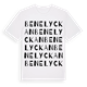 Benelyckan ordlek t-shirt