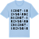 Blue Soul t-shirt med Bengt-Bremsgården ordlek t-shirt