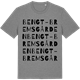Mid Heather Gray t-shirt med Bengt-Bremsgården ordlek t-shirt