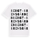 Bengt-Bremsgården ordlek t-shirt