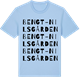Blue Soul t-shirt med Bengt-Nilsgården ordlek t-shirt