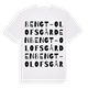 Bengt-Olofsgården ordlek t-shirt