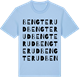 Blue Soul t-shirt med Bengterud ordlek t-shirt