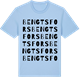 Blue Soul t-shirt med Bengtsfors ordlek t-shirt