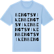 Blue Soul t-shirt med Bengtsviken ordlek t-shirt