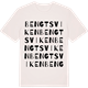 Vintage White t-shirt med Bengtsviken ordlek t-shirt