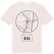 Vintage White t-shirt med Berg t-shirt