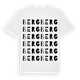 Berg ordlek t-shirt