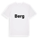 Berg fetstil t-shirt