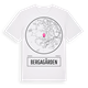 White t-shirt med Bergagården t-shirt