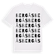 Bergås ordlek t-shirt