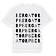 Bergatorp ordlek t-shirt