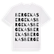 Bergekas ordlek t-shirt