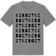 Mid Heather Gray t-shirt med Berget ordlek t-shirt