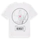 White t-shirt med Berget t-shirt