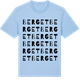 Blue Soul t-shirt med Berget ordlek t-shirt