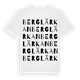 Berglärkan ordlek t-shirt