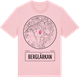 Pink Cotton t-shirt med Berglärkan t-shirt