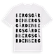 Bergsgården ordlek t-shirt