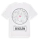 White t-shirt med Bergsjön t-shirt
