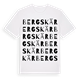 Bergskär ordlek t-shirt