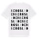 Bergsliden ordlek t-shirt