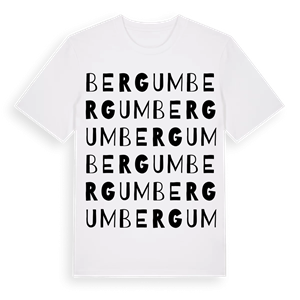 Bergum ordlek t-shirt – ekologisk bomull t-shirt från Pinshirt