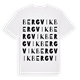 Bergvik ordlek t-shirt