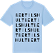 Blue Soul t-shirt med Bertilshult ordlek t-shirt
