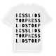 Besslidstorp ordlek t-shirt