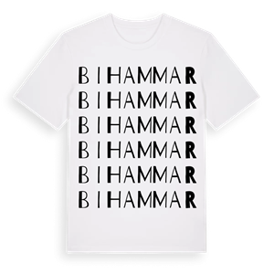 Bihammar ordlek t-shirt – ekologisk bomull t-shirt från Pinshirt
