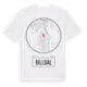 White t-shirt med Billdal t-shirt