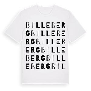 Billeberg ordlek t-shirt – ekologisk bomull t-shirt från Pinshirt