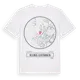 White t-shirt med Billings-Sluttningen t-shirt