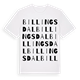 Billingsdal ordlek t-shirt