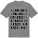Mid Heather Gray t-shirt med Bingarne ordlek t-shirt