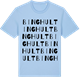 Blue Soul t-shirt med Binghult ordlek t-shirt