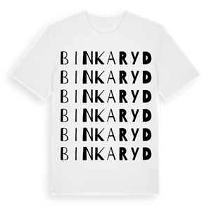 Binkaryd ordlek t-shirt – ekologisk bomull t-shirt från Pinshirt
