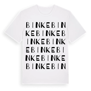 Binke ordlek t-shirt – ekologisk bomull t-shirt från Pinshirt
