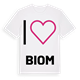 Jag älskar Biom t-shirt stort tryck