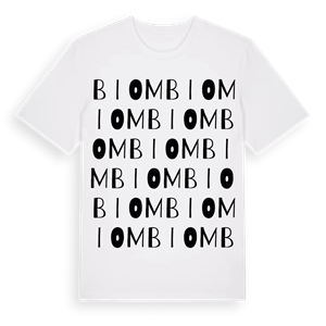 Biom ordlek t-shirt – ekologisk bomull t-shirt från Pinshirt