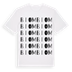 Biom ordlek t-shirt