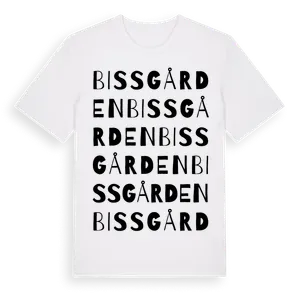 Bissgården ordlek t-shirt – ekologisk bomull t-shirt från Pinshirt