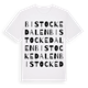 Bistockedalen ordlek t-shirt