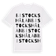 Bistockshålan ordlek t-shirt
