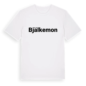 Bjälkemon fetstil t-shirt – ekologisk bomull t-shirt från Pinshirt