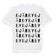 Bjärby ordlek t-shirt