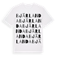 Bjärlanda ordlek t-shirt