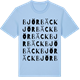 Blue Soul t-shirt med Björbäck ordlek t-shirt