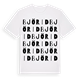 Björid ordlek t-shirt